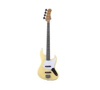 EKO Guitars JB-300 Electric Bass, Poplar Body, Maple Handle, Laurel Keyboard, 2 JB Pickups, Vintage Bridge, 21 Frets, Cream