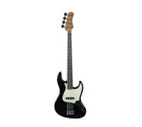 EKO GUITARS JB-300 Electric Bass, Poplar Body, Maple Handle, Laurel Keyboard, 2 Single-Coil Pickups, Vintage Bridge, 21 Keys, 868mm Scale, Black