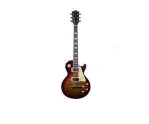 EKO Guitars LS-300 Electric Guitar, Poplar Body, Maple Handle, Eko WPC Resin Fingerboard, 2 Humbucker Pickups, Tune-O-Matic Bridge, 22 Keys, Standard Scale, Cherry Sunburst Colour