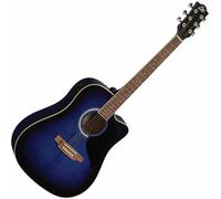 Eko guitars Ranger CW EQ Blue Sunburst electro-acoustic guitar