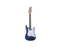 EKO GUITARS ST-100 3/4 Electric Guitar, Poplar Body, Maple Handle, WPC Fingerboard 21 Frets, 3 Single-Coil Pickups, Tremolo Bridge, 580 mm Scale, Metallic Blue