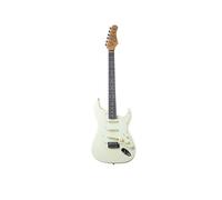 EKO GUITARS ST-300 Electric Guitar, Poplar Body, Maple Handle, WPC Fingerboard 22 Frets, 3 Single-Coil Pickups, Tremolo Bridge, Scale 650 mm, Olympic White