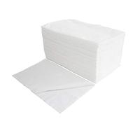 EKO Higiena 70×40 Disposable Hair Drying Towels - Smooth Viscose and Polyester Fabric - Face Cloths, Body Wipes, Makeup Remover Pads - Hairdressing - Absorbent and Hygienic - 45 gsm - 50 Pieces