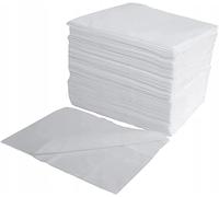 EKO Higiena 70×50 Disposable Hairdressing Towels - Perforated Viscose and Polyester Fabric - Face Cloths, Body Wipes, Makeup Remover Pads - For Salon Use, Absorbent and Hygienic - 45 gsm - 400 Pieces