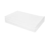 EKO Higiena / BeautyShopOK - Disposable Hair Towels XXL - For Hairdressers, Beauty Salons, Tattoo Studios - Made of Non-Woven Fabric, Smooth - White, 50 Pieces - 75 x 50 cm