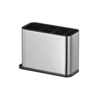 EKO - Kitchen Utensil Holder - Utensil Organiser & Cutlery Drainer for Sink - Customisable Compartments for Cutlery, Gadgets - Stainless Steel Utensil Holder - Perfect for Kitchen