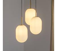 Milagro Pendant Light Alias Gold 3xE14 Circle