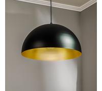 Eko-Light Beta hanging light in black and gold
