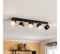 Eko-Light Ceiling spotlight Cloudy 5-bulb black