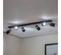 Joker Ceiling Lamp Hand Made In Matt Black With Chrome Detail Milagro Black One Size