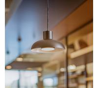 Eko-Light Linea pendant light, black, 1-bulb