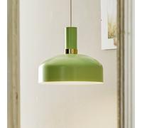 Eko-Light Malmo hanging light with mint green lampshade