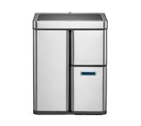 EKO Mirage Plus Sensor Bin Stainless Steel 30+15+15L