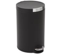 EKO Pedal Bin, 12 Litre, Matt Black