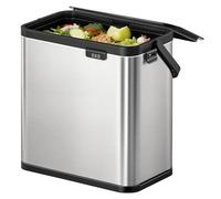 Eko - Puro Hanging Caddy - Wall Mountable or Hanging Bin for Compostable Waste - Perfect for Kitchen & Home, 3 Litre