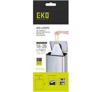 EKO Size F-1 Bin Liners For Dual Compartment Kitchen Bins - 18 - 28 Litre Capac