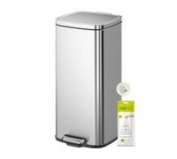 EKO Stella 30L Step Bin - Stainless Steel