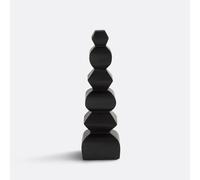 Ekoa Mango Tree Totem Sculpture H32cm Black