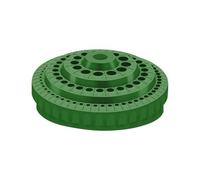 Ekoama 100 Hole Rotating Drill Bit Organizers Box Multiple Layer Storage Case For Tool Accessories Nonslip Base