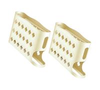 Ekoama 4-Layer Eggs Holder Convenient Automatic Rolling Eggs Dispenser Practical Slide Storage Box Organiser