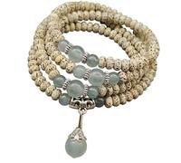 Ekoama Elegant Star Bodhi Bead Beads Bracelet For Meditation And Spiritual Practice Smooth Surfaces Buddhist