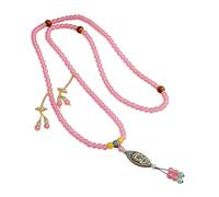 Ekoama Long Beaded Agates Necklace for Women Adjustable Length for Versatile Styling in Daily Life and Special Occasions