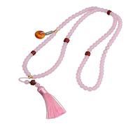 Ekoama Long Beaded Agates Necklace for Women Adjustable Length for Versatile Styling in Daily Life and Special Occasions