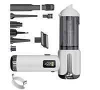 Ekoama Portable Car Vacuum Cleaners Featuring Smart Digital Display LED Light and 3 Speed Suction for Enhanced Vehicle Interior Cleaning Car Vacuum