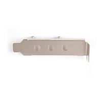 Ekoama Universally Half Height PCIE Bracket For Wireless Networking Card Durability Metal Construction Easy Installation Silver