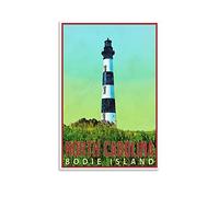 EKOAW Paint by Number Kits for Adults Beginners,Bodie Island North Carolina Lighthouse Beginner, DIY Canvas Painting Gift Kits for Home Decoration 50x60cm