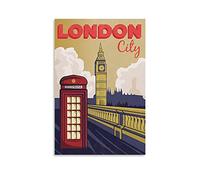 EKOAW Paint by Numbers for Adults,Big Ben London City Sunset Acrylic Oil Painting by Number for Adults, Perfect for Gift Home Decor 50x60cm