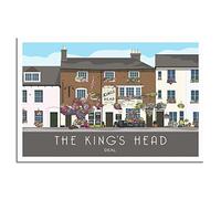 EKOAW Paint by Numbers for Adults,King's Head Deal Kent DIY Acrylic Oil Painting Kits with Brushes for Home Wall Decor Gift 30x40cm