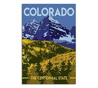 EKOAW Paint by Numbers for Adults Kits,Colorado The Centennial State Without Frame DIY Color Oil Painting Acrylic Paints,Home Wall Decor 40x50cm