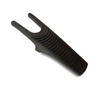 EKODE™ Durable Bootjack Extra Grip Plastic Black Boot Jack - Heavy Duty Wellington Boot Remover and Welly Boot Puller with Integrated Rubber Inlay For Garden Boots, and Riding Boots