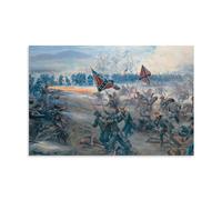 EKoKim Gettysburg,American, Civil War Poster Decorative Painting Canvas Wall Posters And Art Picture Print Modern Family Bedroom Decor Posters 08x12inch(20x30cm)