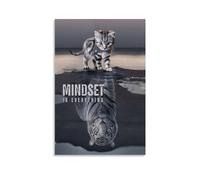 EKoKim HD Inspirational Quotes Poster Motivational Wall Art Modern Family Bedroom Decor 20x30cm