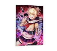 EKoKim MHA Himiko Toga Anime Poster Decorative Painting Canvas Wall Posters And Art Picture Print Modern Family Bedroom Decor Posters 08x12inch(20x30cm)