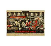 EKoKim Movie Poster Reservoir Dog Poster Decorative Painting Canvas Wall Posters And Art Picture Print Modern Family Bedroom Decor Posters 08x12inch(20x30cm)