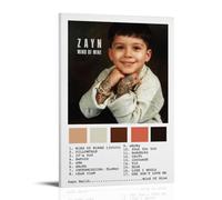 EKoKim Zayn Malik, Mind of Mine Poster Decorative Painting Canvas Wall Posters And Art Picture Print Modern Family Bedroom Decor Posters 12x18inch(30x45cm)