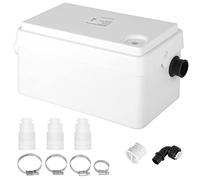 Ekomx Macerator Sewerage Sump Pump with Impeller Blades,250W 110V High Efficiency Energy saving Water pump,Basement Kitchen Bathroom Bedroom Sup Pump,RV Sewage Treatment Pump for Laundry and Sink