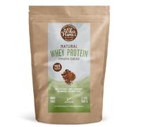 Ekopura Natural Whey Protein - Cocoa - 500g | 76% Protein | 100% Natural Grass Fed Whey| Hormone-Free, GMO-Free, Soy-Free, Additives Free, No Added Sugar | Muscle Growth, Recovery and Retention