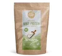 Ekopura Organic Whey Protein 500g | 80% Protein | Hormone Free, GMO-Free, Soy-Free, Additive Free, No Added Sugars | Promotes Muscle Growth, Recovery, Retention | Plain Flavored | Certified Organic