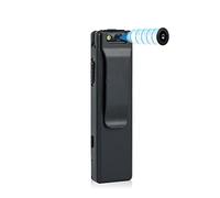 EKOUQIN Body Mounted Video Cameras, A3 Mini Digital Camera HD Flashlight Micro Cam Magnetic Body Camera Motion Detection Snapshot Loop Recording Camcorder(With 8G TF Card)
