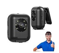 EKOUQIN Body Mounted Video Cameras, W4 Body Worn Camera 64GB 1080P Video Camera 950mAh Battery 5hours Video Shooting Mini Sport Camera With Head Strap(Only Camera)