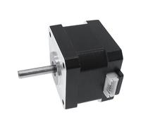EKOUQIN Stepper Motor, 34MM High Torque 42 Stepper Motor 2 PHASE 4-lead Nema17 Motor 42BYGH34 34MM 1.3A 0.3N.M LOW NOISE Motor (17HS1401) For CNC XYZ Lower Impedance