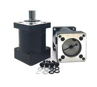 EKOUQIN Stepper Motor, 57mm Planetary Reducer Nema23 Stepper Motor Reducer Planetary Gearbox Reduction Gear Speed Ratio 3:1,5:1,10:1~216/1 CNC Parts Lower Impedance(Ratio 5,Input 6.35mm)