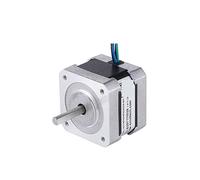 EKOUQIN Stepper Motor, Nema 17 Stepper Motor 42mm 2 Phase Stepping Motor 1A 15Ncm Motor 4-lead Cable For 3D Printer CNC XYZ Motor Lower Impedance(17CS01A x 5PCS)