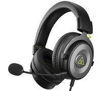 EKSA E900 Wired Gaming Headset for Xbox One - PC Headset with Detachable Noise Cancelling Microphone, 3D Stereo Sound 50mm Driver- Gaming Headphones for Xbox S/X, PS4 PS5, Switch, Laptop (Sliver)