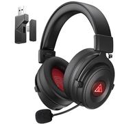 EKSA E900BT Wireless Gaming Headset for PC, 2.4GHz Bluetooth Gaming Headphones with Microphone, Type-C & USB Interface, 50Hrs Battery Life, USB Gaming Headset for PS4, PS5, Laptop, Mac