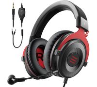 EKSA Gaming Headset for Xbox One - PC Headset 3D Stereo Sound Headset Detachable Noise Cancelling Microphone - Gaming Headphones for Xbox One S/X,